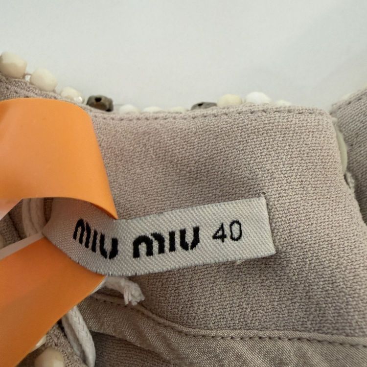 Miu Miu Miu Miu Beaded Embellished Dress Size 40 Size S / US 4 / IT 40 - 3 Thumbnail