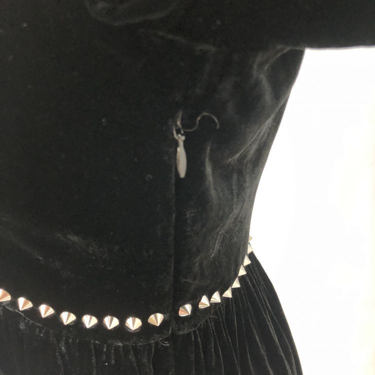Miu Miu Miu Miu Studded Velvet Dress Size 36 Size XS / US 0-2 / IT 36-38 - 8 Thumbnail