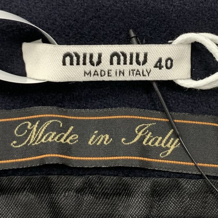 Miu Miu Miu Miu Anchor Embroidered Mini Skirt Size 40 Size 27" / US 4 / IT 40 - 3 Thumbnail
