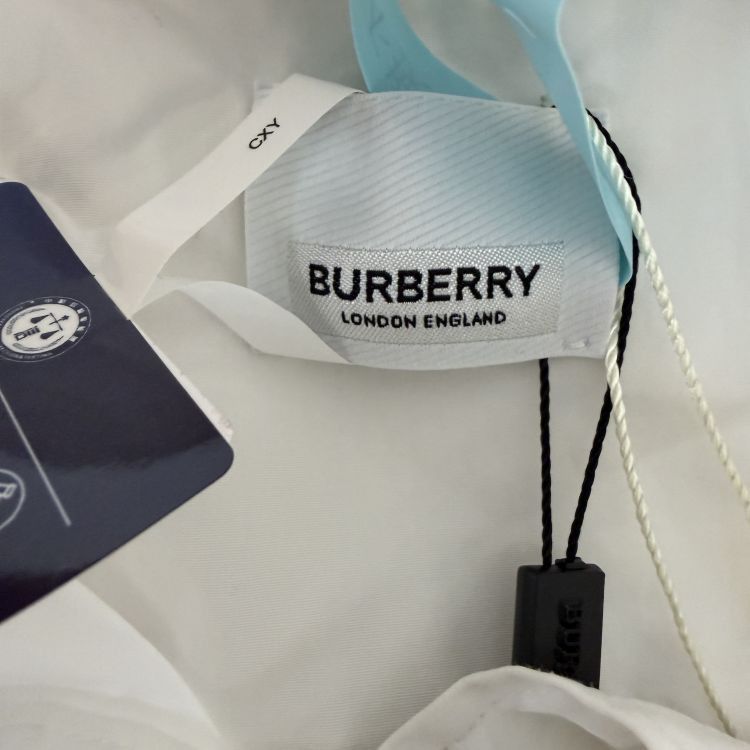 Burberry Burberry Logo Print Shirt Dress Size 8 Size S / US 4 / IT 40 - 3 Thumbnail