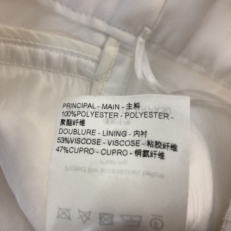 Louis Vuitton Louis Vuitton White Cotton Shorts Size 34 Size 24" / US 00 / IT 34 - 4 Thumbnail