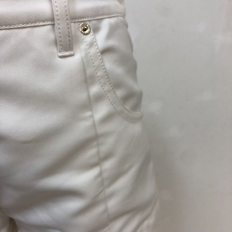 Louis Vuitton Louis Vuitton White Cotton Shorts Size 34 Size 24" / US 00 / IT 34 - 6 Thumbnail