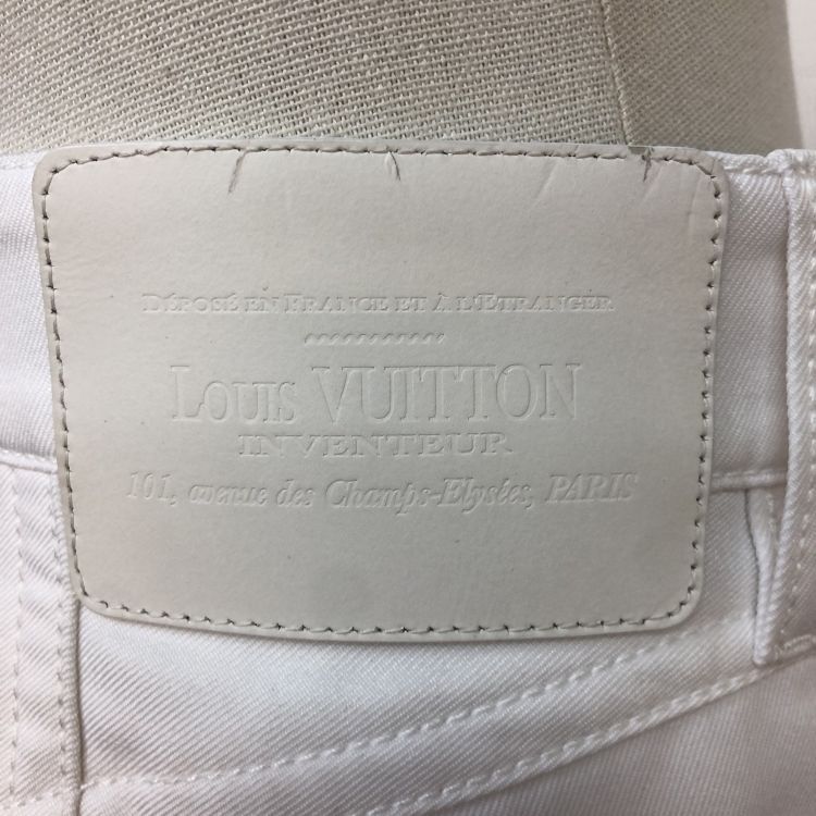 Louis Vuitton Louis Vuitton White Cotton Shorts Size 34 Size 24" / US 00 / IT 34 - 9 Thumbnail
