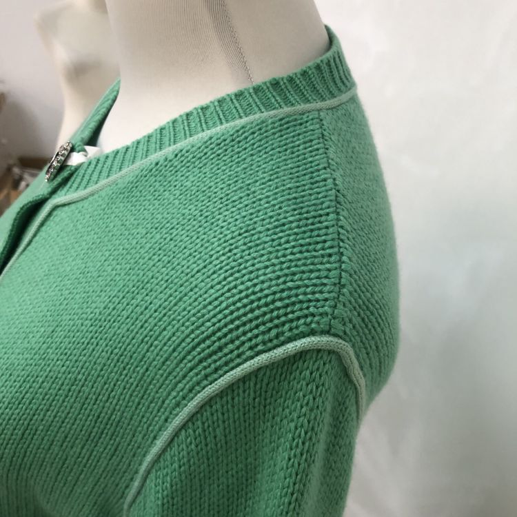 Miu Miu Miu Miu Jeweled Button Cashmere Cardigan Size 42 Size M / US 6-8 / IT 42-44 - 8 Thumbnail