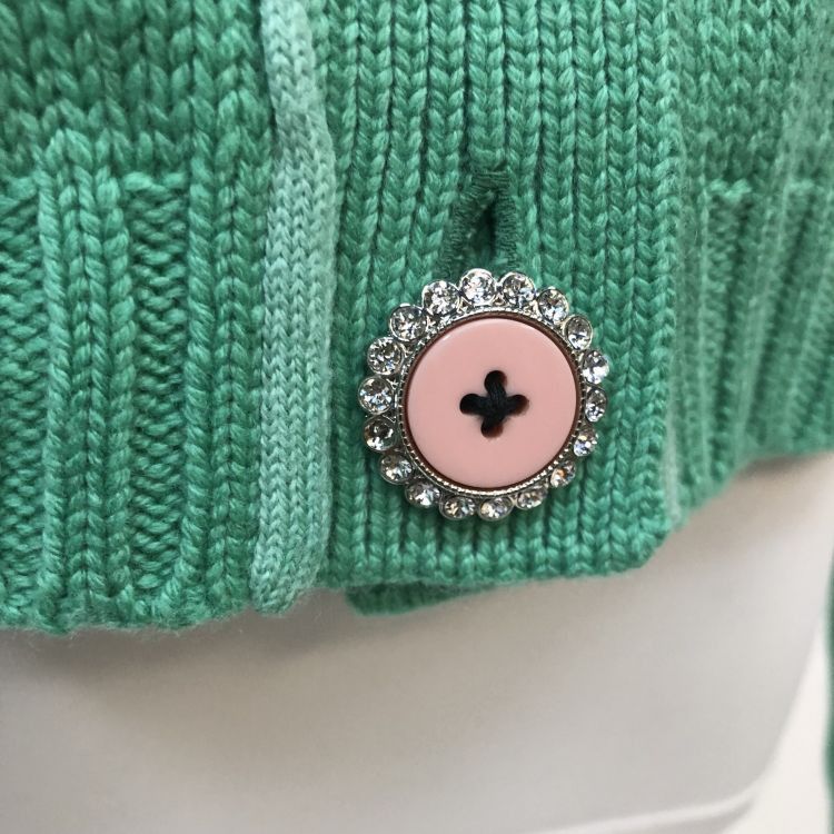 Miu Miu Miu Miu Jeweled Button Cashmere Cardigan Size 42 Size M / US 6-8 / IT 42-44 - 9 Thumbnail