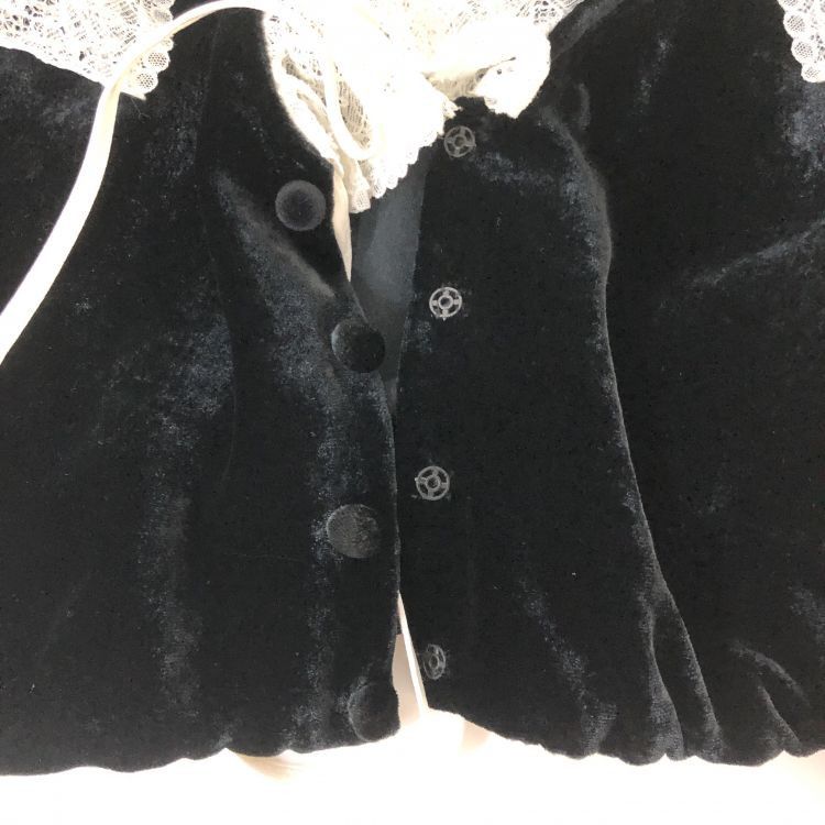 Miu Miu Miu Miu Lace Collar Velvet Blouse Size 38 Size XS / US 0-2 / IT 36-38 - 12 Thumbnail