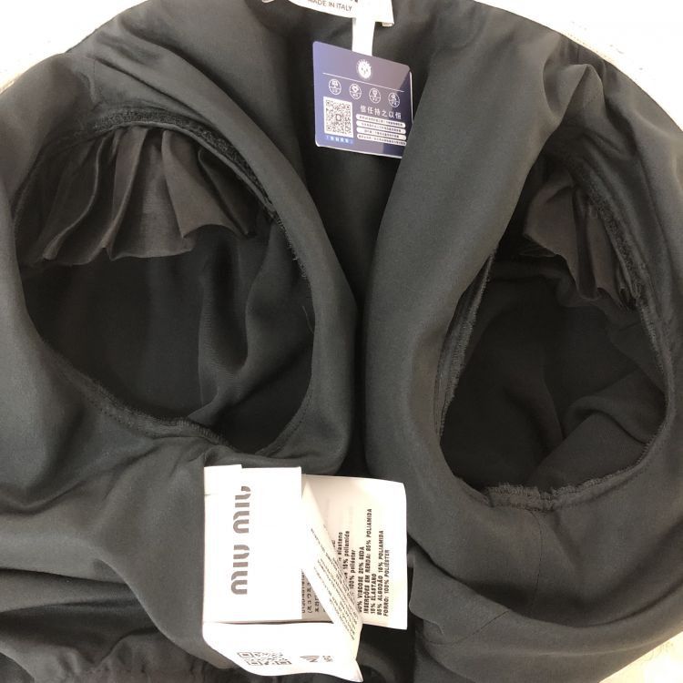Miu Miu Miu Miu Lace Collar Velvet Blouse Size 38 Size XS / US 0-2 / IT 36-38 - 10 Thumbnail