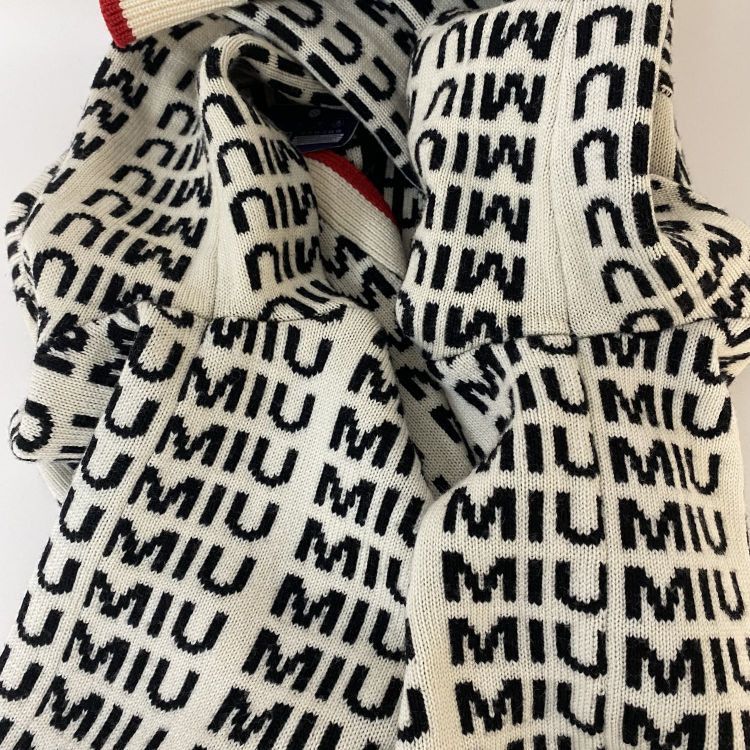 Miu Miu Miu Miu Logo Knit Cardigan Size 38 Size XS / US 0-2 / IT 36-38 - 16 Thumbnail