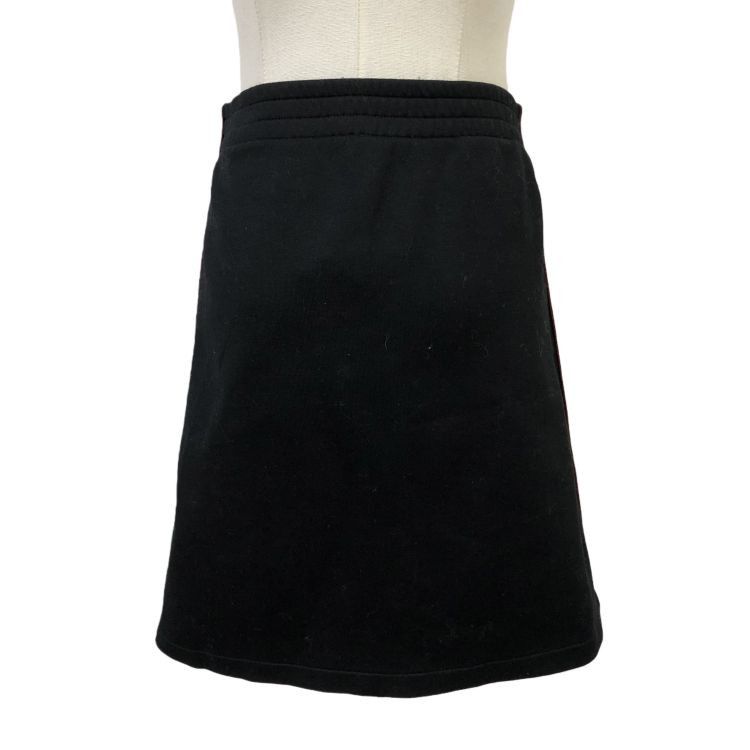 Miu Miu Miu Miu Logo Tape Mini Skirt XS Size 26" / US 2 / IT 38 - 2 Thumbnail