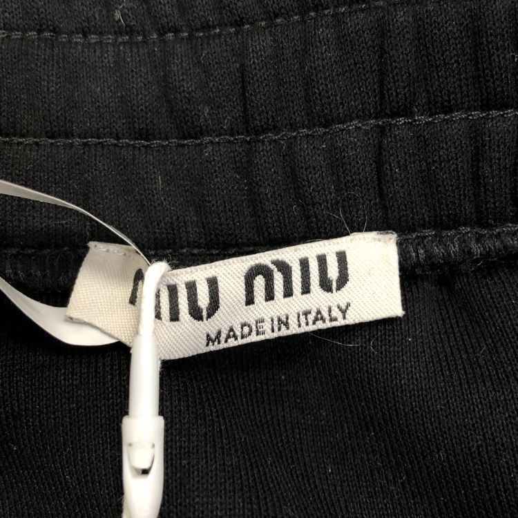 Miu Miu Miu Miu Logo Tape Mini Skirt XS Size 26" / US 2 / IT 38 - 3 Thumbnail