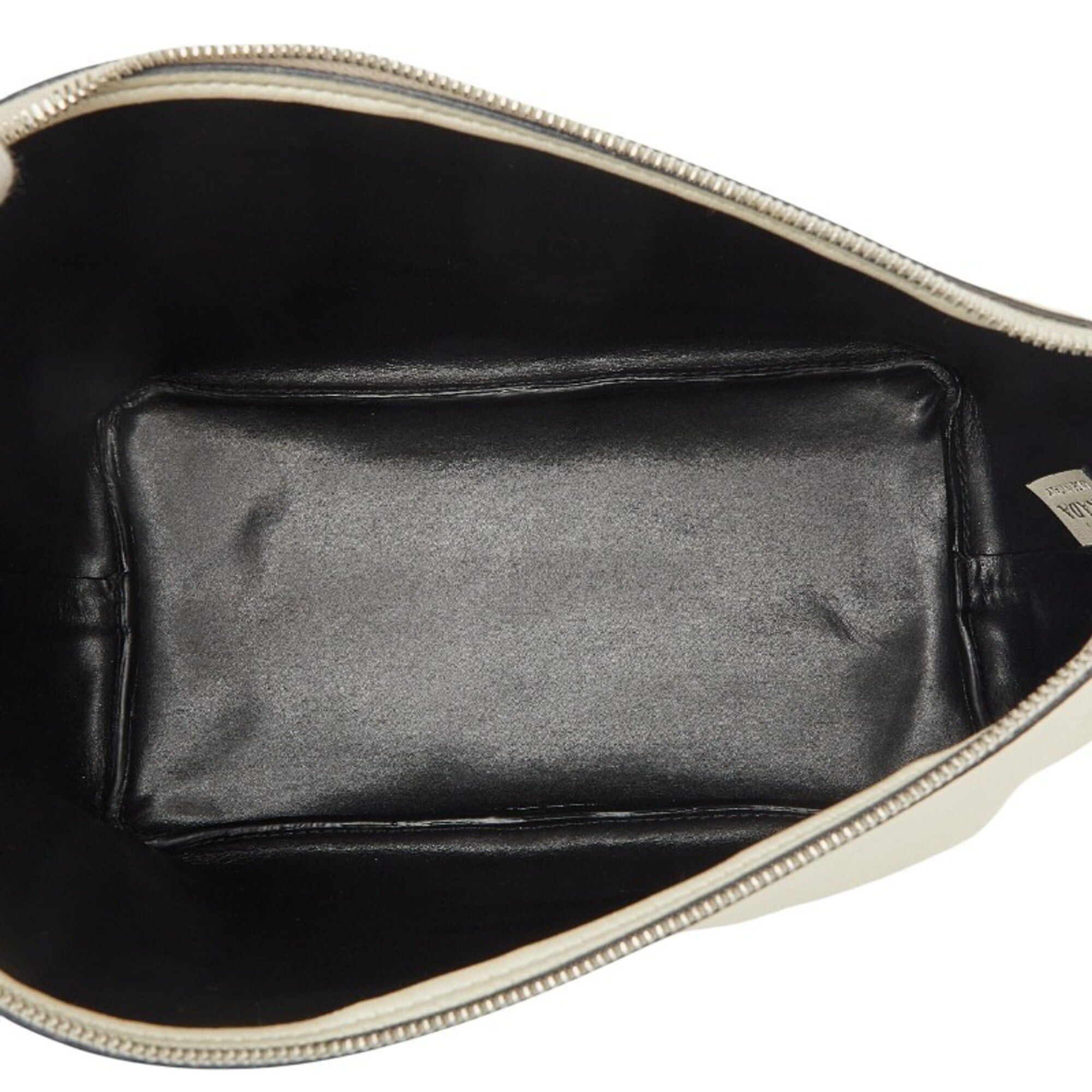 Prada Prada One-Shoulder Bag, White Leather, Women's PRADA Size ONE SIZE - 8 Thumbnail