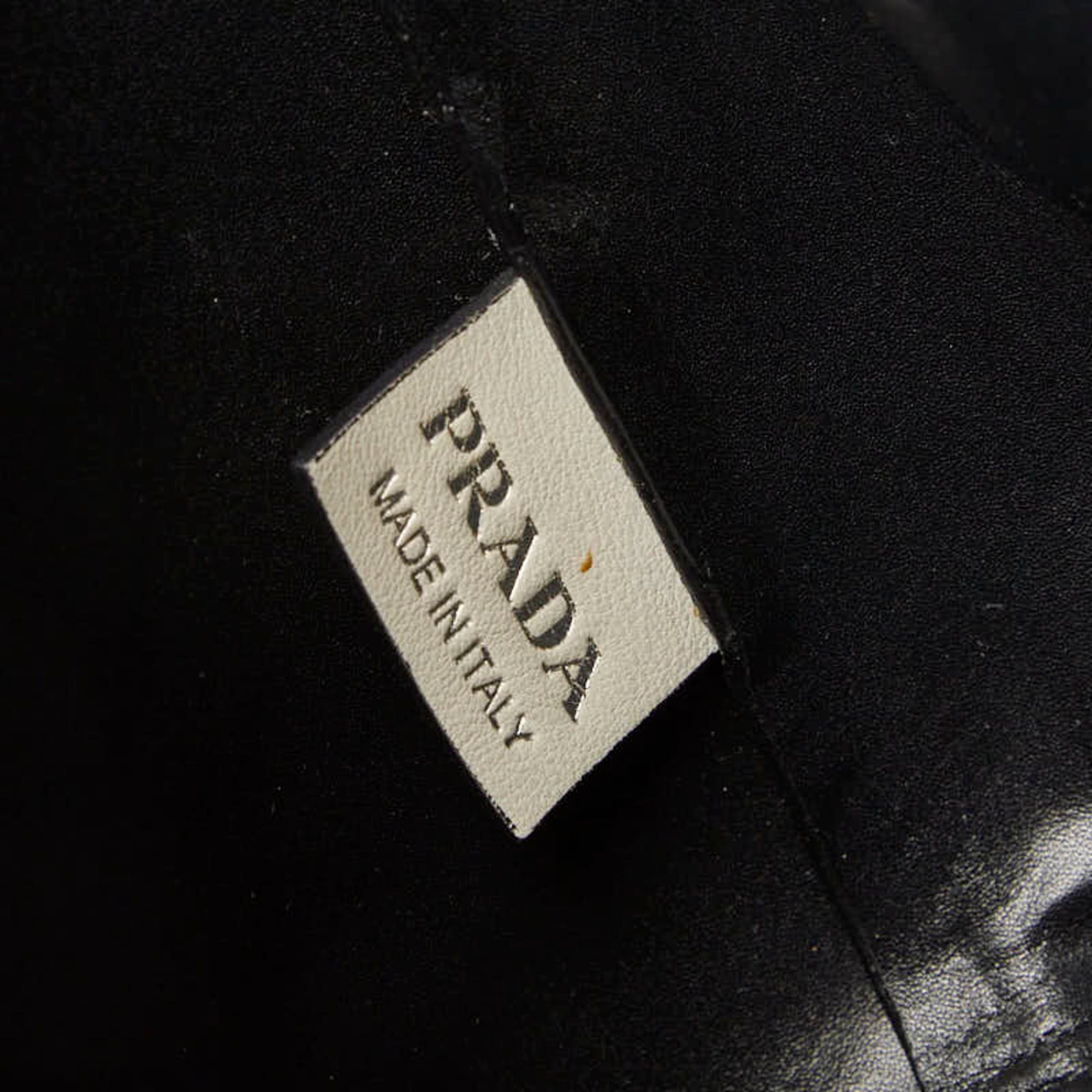 Prada Prada One-Shoulder Bag, White Leather, Women's PRADA Size ONE SIZE - 10 Thumbnail