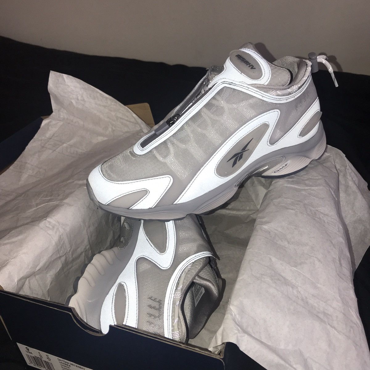 Misbhv Reebok MISBHV x REEBOK DAYTONA DMX GREY US 9 NEW Grailed