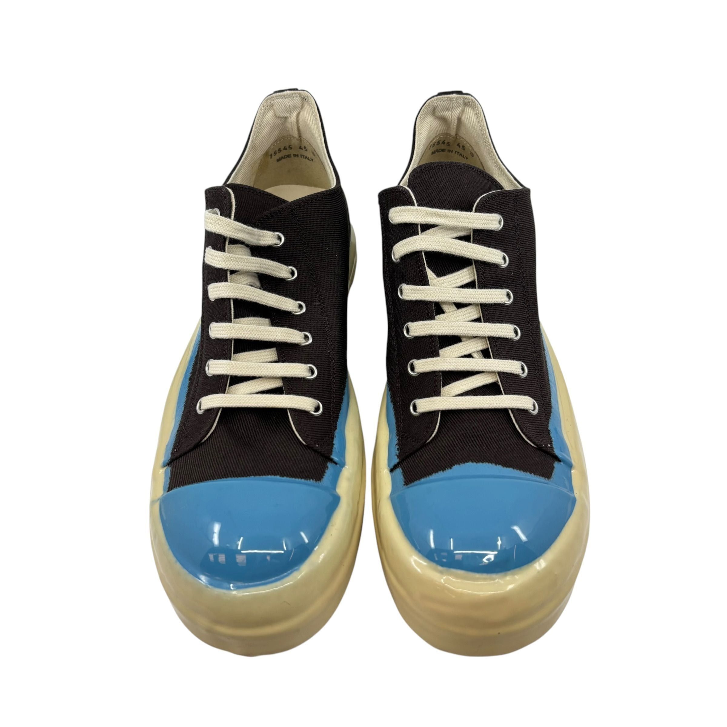 Rick Owens Concordians DRKSHDW Sneaks Low Dark Dust Beige Blue Size US 7.5 / EU 40-41 - 2 Thumbnail
