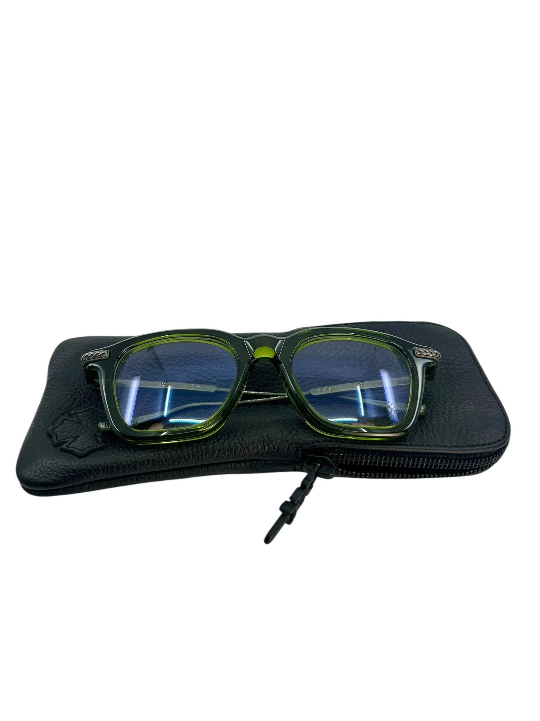 Chrome Hearts Cumption Glasses Green Frame Size ONE SIZE - 2 Thumbnail