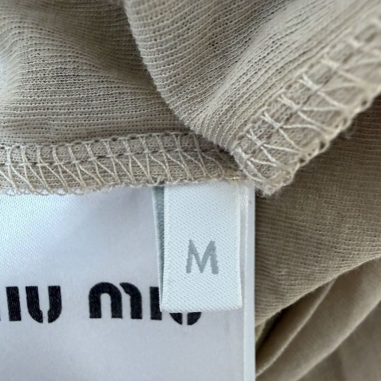 Miu Miu Miu Miu Logo Layered T-Shirt Size M Size M / US 6-8 / IT 42-44 - 4 Thumbnail