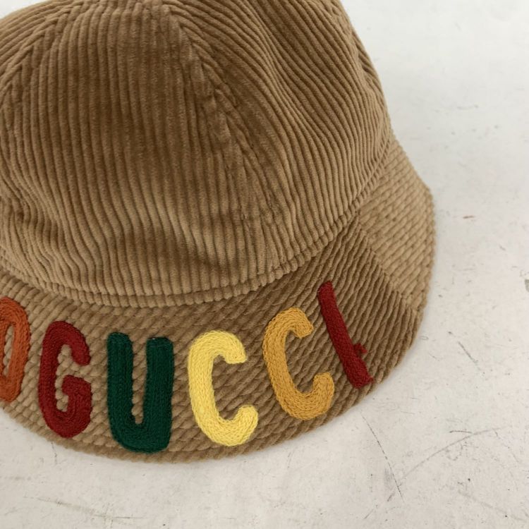 Gucci Gucci Multi-Color Corduroy Bucket Hat Size L Size ONE SIZE - 9 Thumbnail