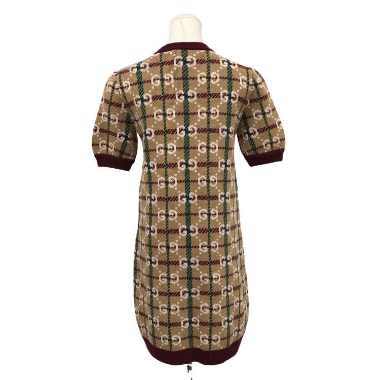 Gucci Gucci GG Logo Knit Midi Dress Size S Size S / US 4 / IT 40 - 2 Thumbnail