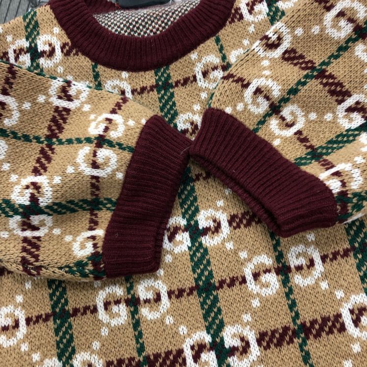 Gucci Gucci GG Logo Knit Midi Dress Size S Size S / US 4 / IT 40 - 8 Thumbnail