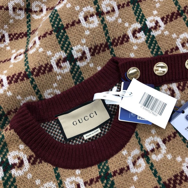 Gucci Gucci GG Logo Knit Midi Dress Size S Size S / US 4 / IT 40 - 6 Thumbnail
