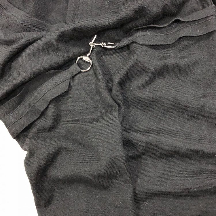 Gucci Gucci Horsebit V-Neck Sweater Size S Size S / US 4 / IT 40 - 6 Thumbnail