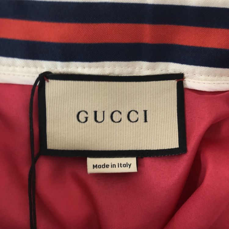 Gucci Gucci Striped Silk Midi Skirt Size 38 Size 26" / US 2 / IT 38 - 3 Thumbnail