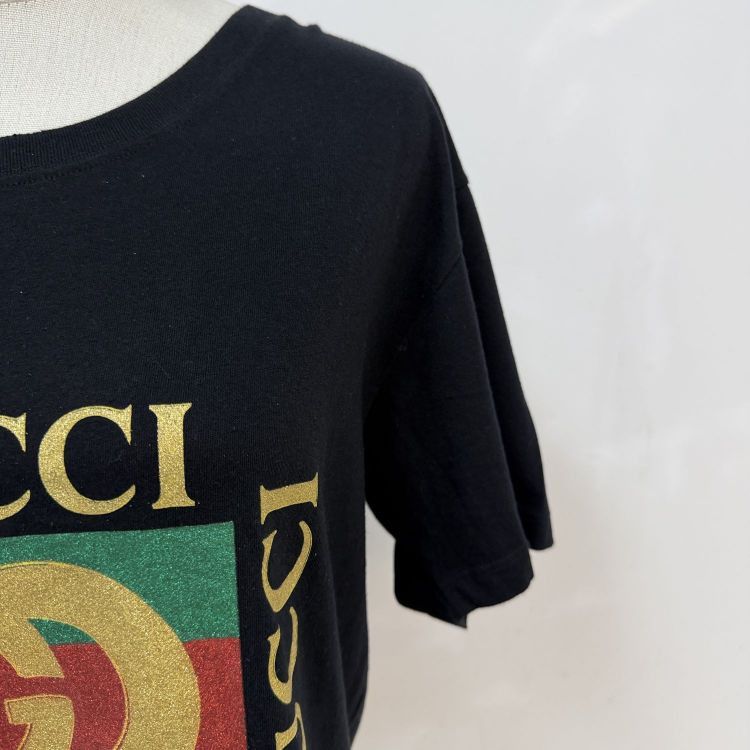 Gucci Gucci Logo Print T-Shirt Size S Size US S / EU 44-46 / 1 - 9 Thumbnail