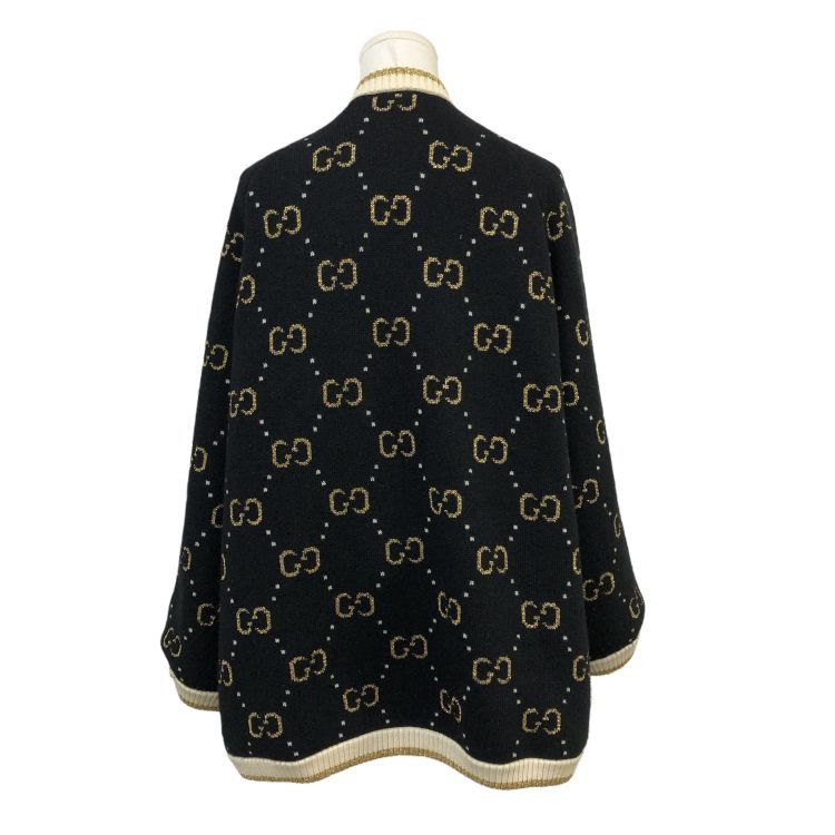 Gucci Gucci GG Logo Knit Jacket Size M Size M / US 6-8 / IT 42-44 - 2 Thumbnail