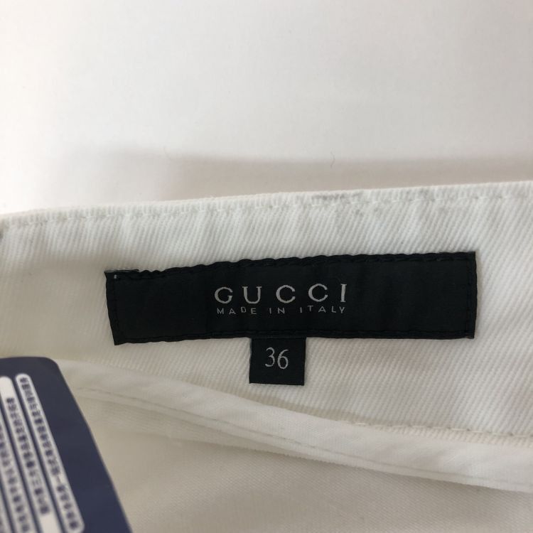 Gucci Gucci White Lace-Up Side Detail Pants Size 36 Size 25" / US 0 / IT 36 - 3 Thumbnail