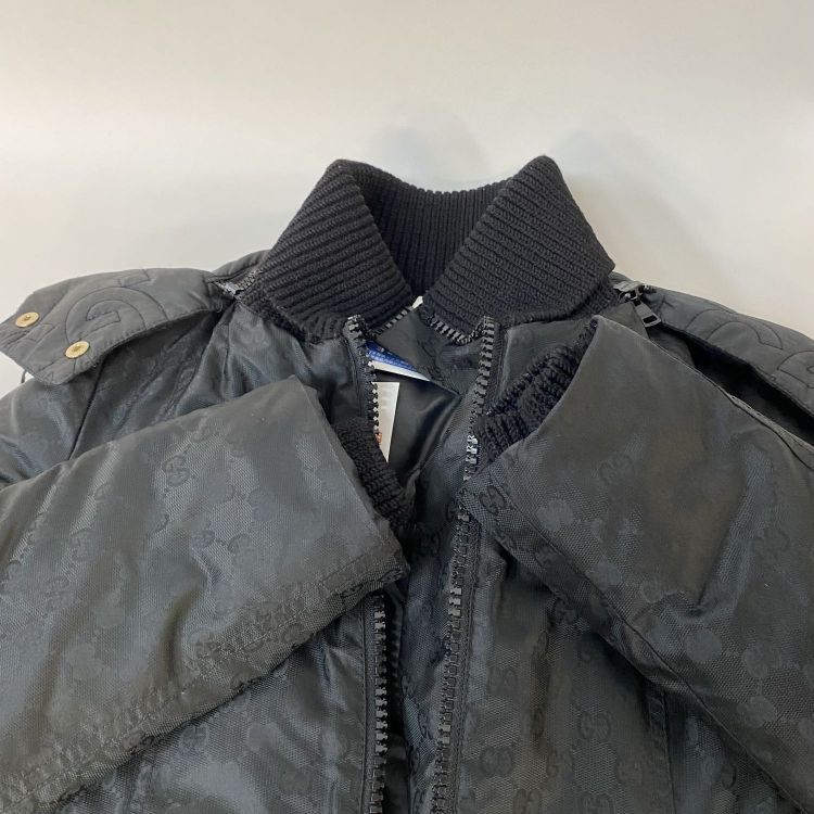 Gucci Gucci GG Monogram Ribbed Collar Jacket Size 36 Size XS / US 0-2 / IT 36-38 - 10 Thumbnail