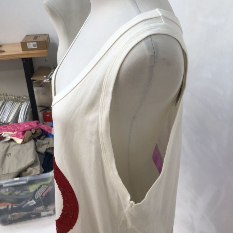Gucci Gucci Sequined Logo Tank Top Size M Size US M / EU 48-50 / 2 - 8 Thumbnail