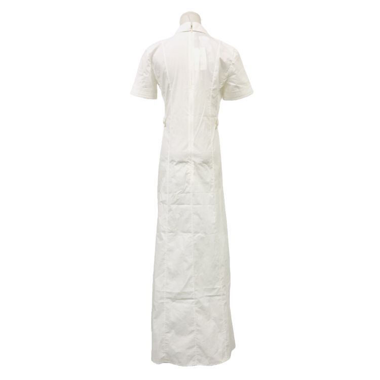 Gucci Gucci White Cotton Button-Front Maxi Dress Size 40 Size S / US 4 / IT 40 - 2 Thumbnail