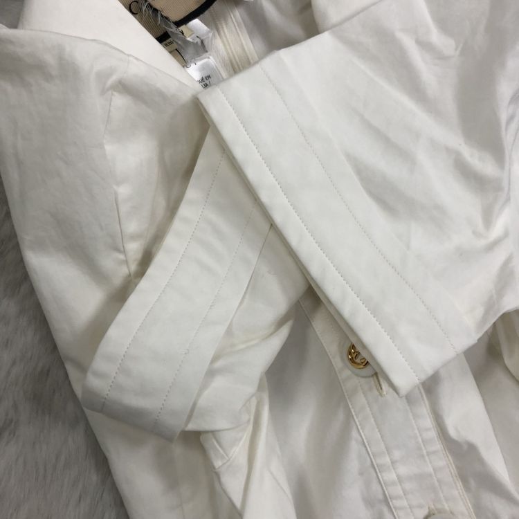 Gucci Gucci White Cotton Button-Front Maxi Dress Size 40 Size S / US 4 / IT 40 - 8 Thumbnail