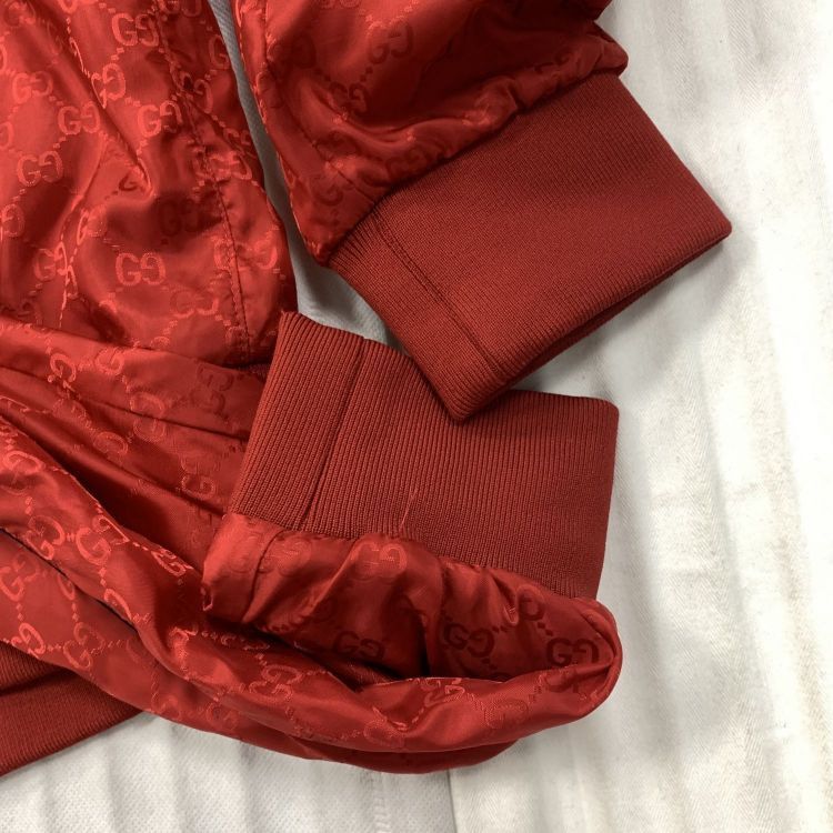 Gucci Gucci GG Monogram Bomber Jacket Size L Size US L / EU 52-54 / 3 - 6 Thumbnail