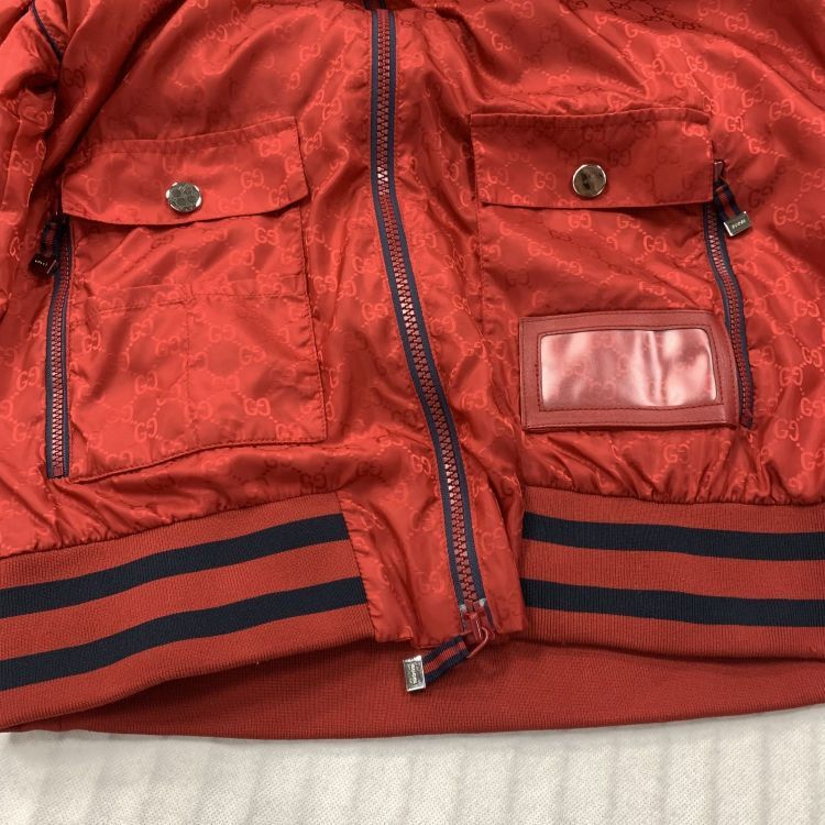 Gucci Gucci GG Monogram Bomber Jacket Size L Size US L / EU 52-54 / 3 - 9 Thumbnail