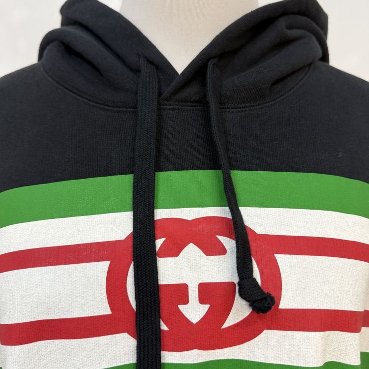 Gucci Gucci Stripe Logo Hoodie Size XS Size US XS / EU 42 / 0 - 6 Thumbnail