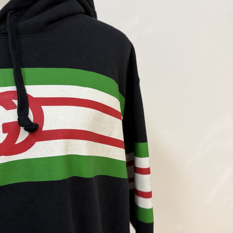 Gucci Gucci Stripe Logo Hoodie Size XS Size US XS / EU 42 / 0 - 8 Thumbnail