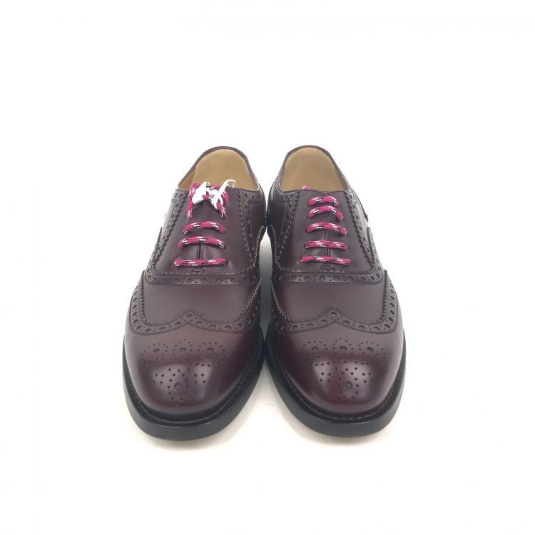 Gucci Gucci Burgundy Leather Wingtip Brogues Size 7 Size US 6 / EU 39 - 2 Thumbnail