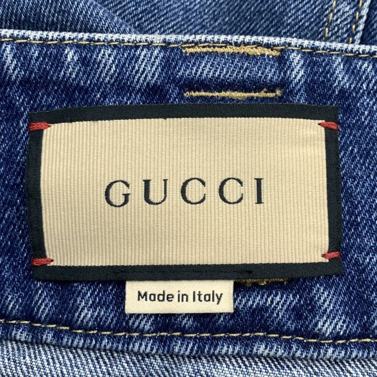 Gucci Gucci Blue Denim Jeans Size 26 Size 26" / US 2 / IT 38 - 3 Thumbnail