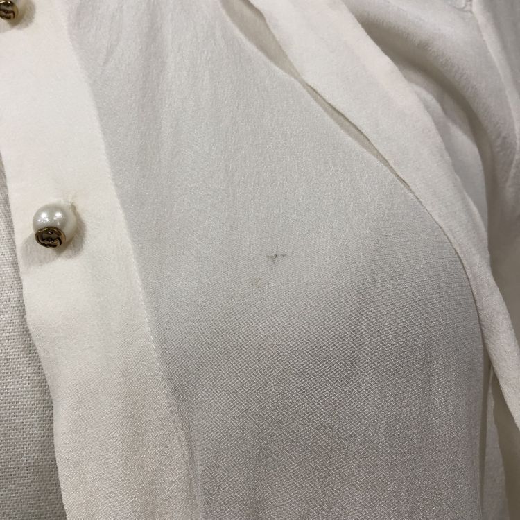 Gucci Gucci Silk Pearl Button Shirt Size 38 Size XS / US 0-2 / IT 36-38 - 11 Thumbnail