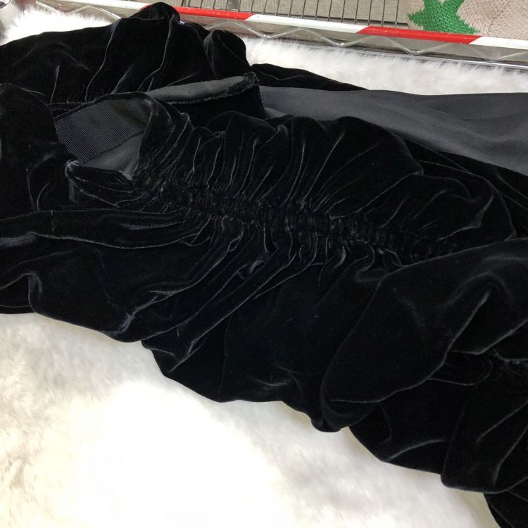 Gucci Gucci Velvet Ruched Midi Skirt Size 40 Size 27" / US 4 / IT 40 - 8 Thumbnail