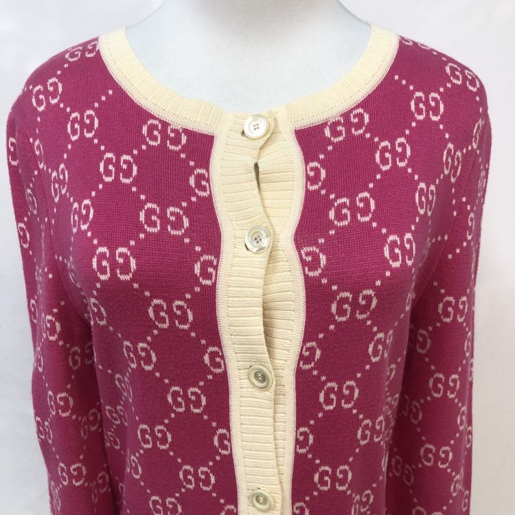 Gucci Gucci GG Logo Cardigan Size XS Size XS / US 0-2 / IT 36-38 - 7 Thumbnail