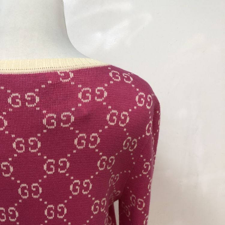 Gucci Gucci GG Logo Cardigan Size XS Size XS / US 0-2 / IT 36-38 - 9 Thumbnail