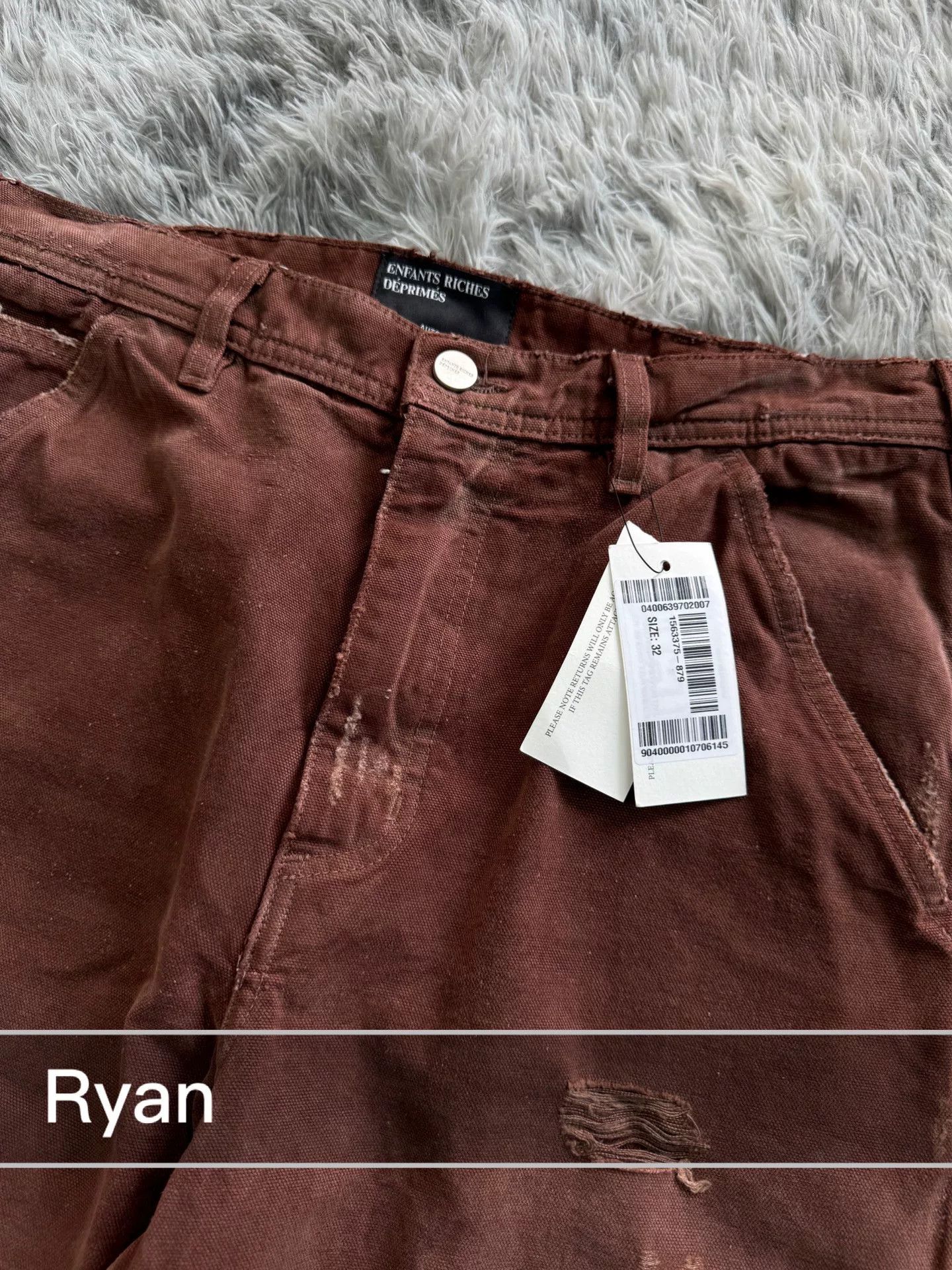 Enfants Riches Deprimes Enfants Riches Déprimés Distressed Carpenter Pants Size 32 Size US 32 / EU 48 - 6 Thumbnail