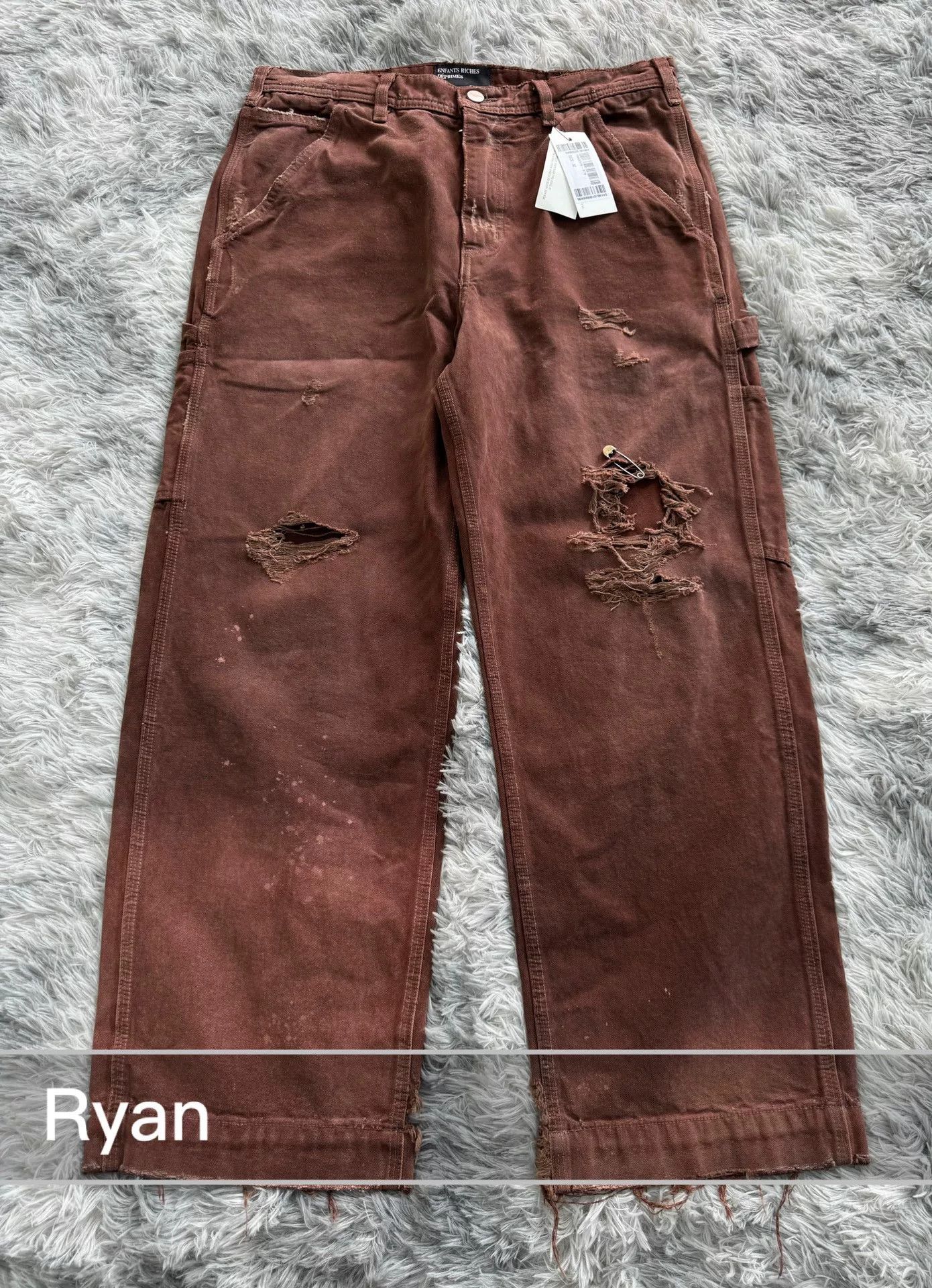 Enfants Riches Deprimes Enfants Riches Déprimés Distressed Carpenter Pants Size 32 Size US 32 / EU 48 - 2 Thumbnail
