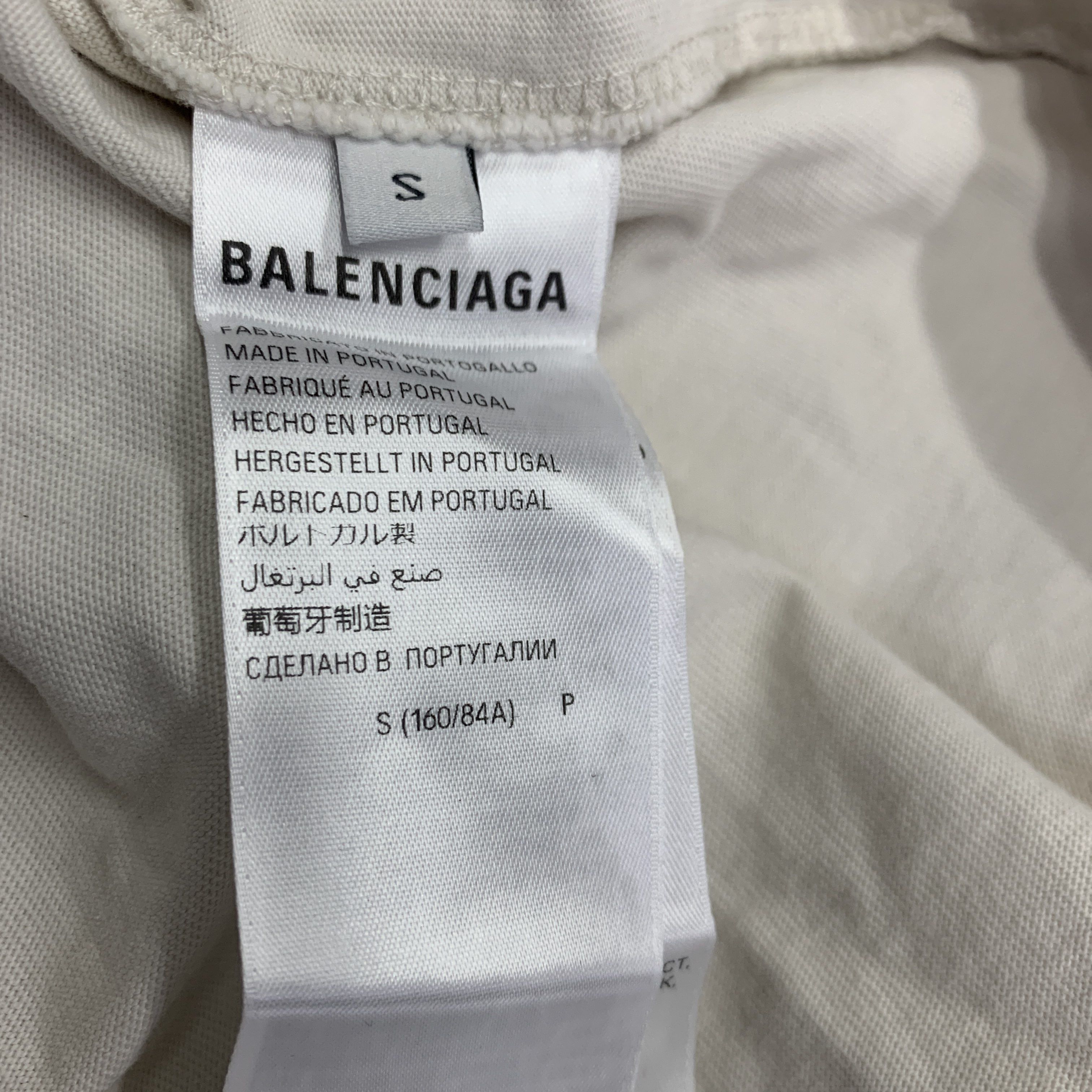 Balenciaga Balenciaga Logo Print T-Shirt Size S Size US S / EU 44-46 / 1 - 2 Thumbnail