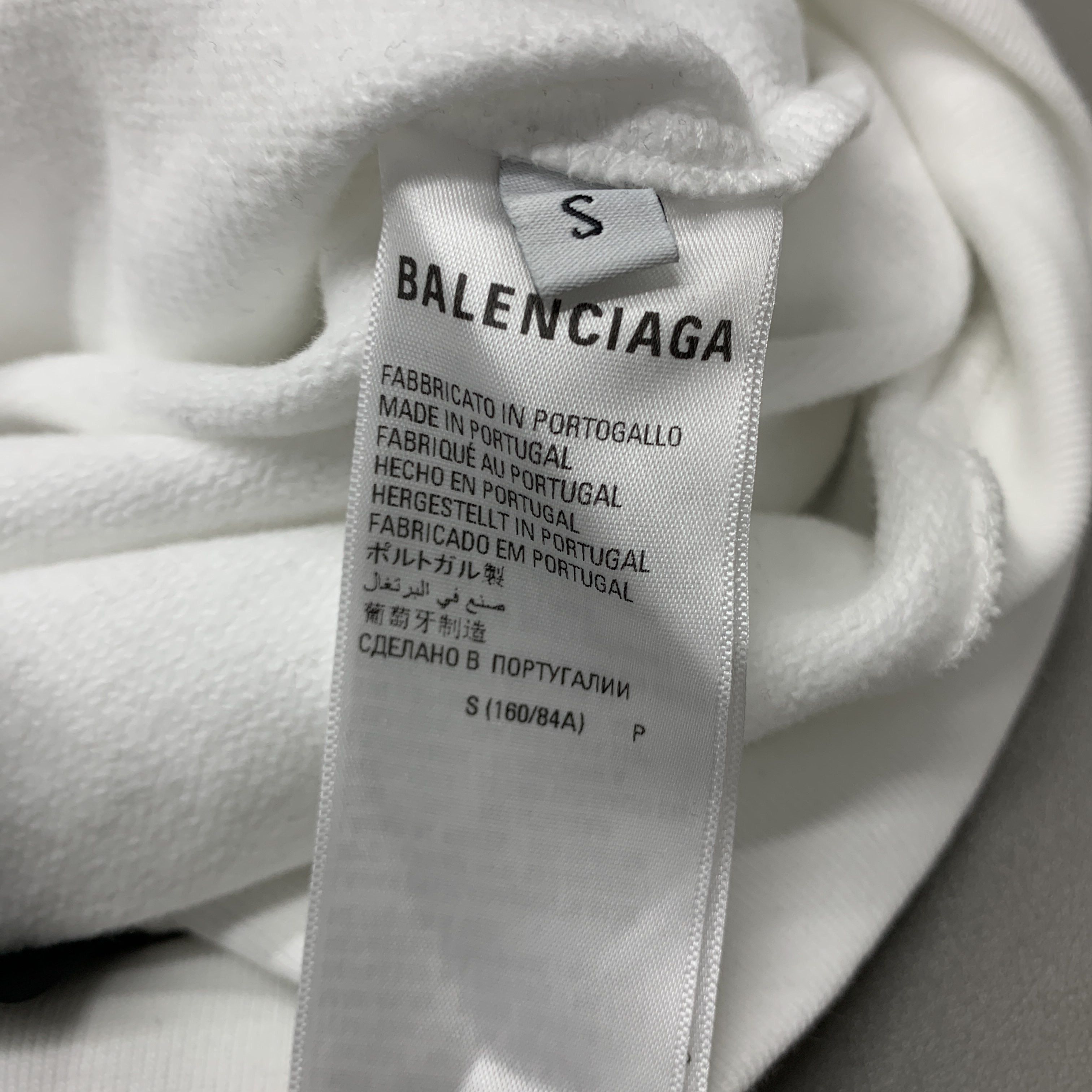 Balenciaga Balenciaga x WFP Logo Hoodie Size S Size US S / EU 44-46 / 1 - 3 Thumbnail