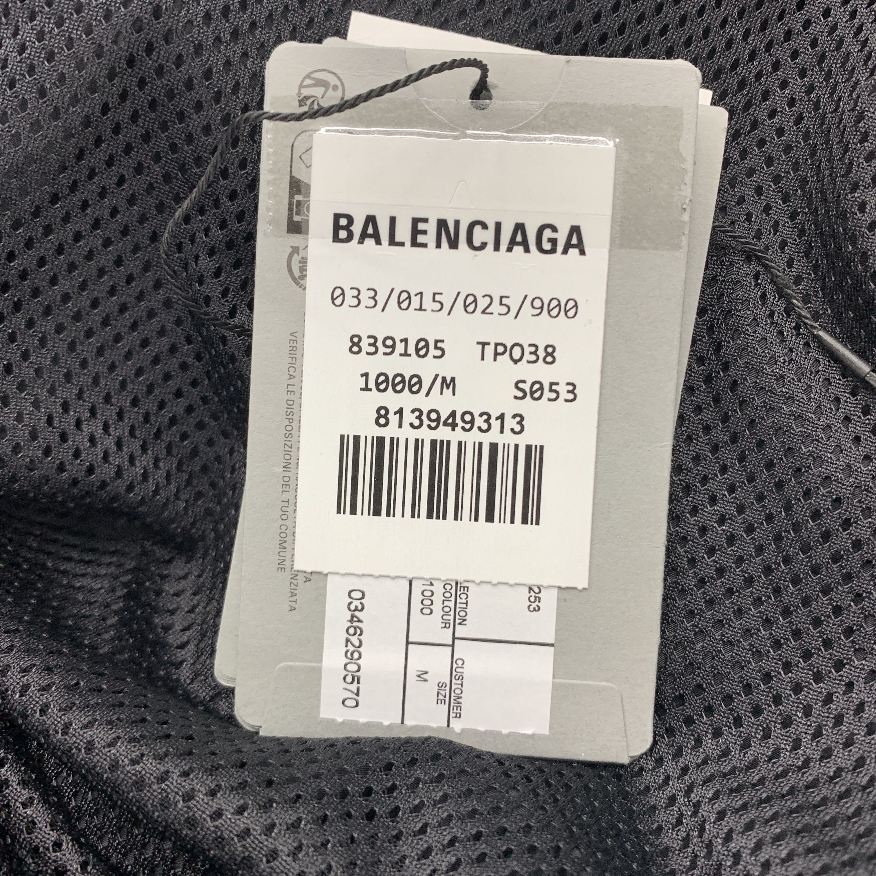 Balenciaga Balenciaga Logo Track Jacket Size M Size US M / EU 48-50 / 2 - 4 Thumbnail