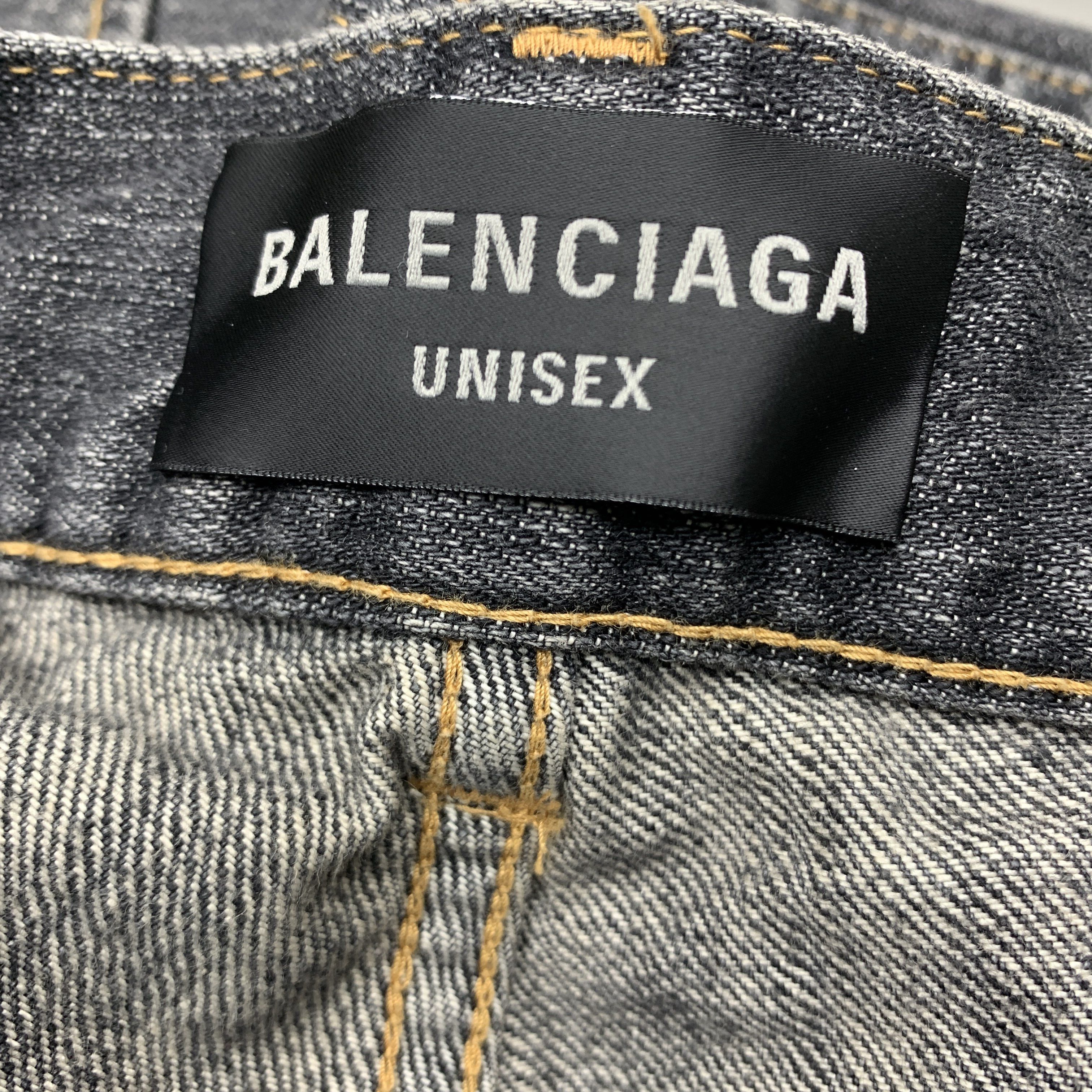 Balenciaga Balenciaga Gray Denim Jeans Size M Size US 32 / EU 48 - 2 Thumbnail