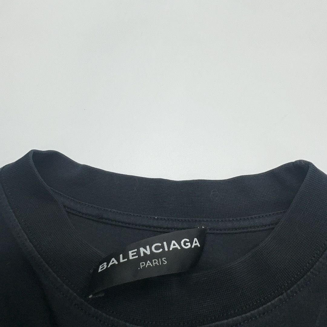 Balenciaga Balenciaga Logo Short Sleeve T-Shirt Size S Size US S / EU 44-46 / 1 - 6 Thumbnail